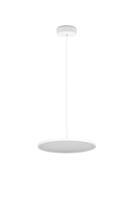 Trio Witte strakke hanglamp Tray Ø 40cm 340910131