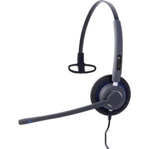 Alcatel-Lucent Enterprise AH 21 U On Ear headset Telefoon Kabel Zwart Ruisonderdrukking (microfoon)