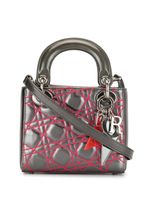 Christian Dior Pre-Owned mini sac à main Limited Edition Anselm Rey (2011) - Gris