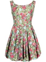 A.N.G.E.L.O. Vintage Cult robe courte à fleurs (années 1950) - Vert