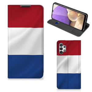 Samsung Galaxy A32 5G Standcase Nederlandse Vlag