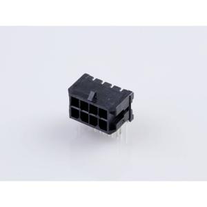 Molex 430450823 Male header, inbouw (standaard) Totaal aantal polen: 8 Rastermaat: 3.00 mm Inhoud: 1 stuk(s) Tray