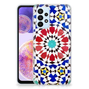 Samsung Galaxy A23 TPU Siliconen Hoesje Mozaïek