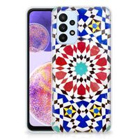 Samsung Galaxy A23 TPU Siliconen Hoesje Mozaïek - thumbnail