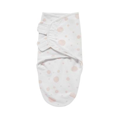 Meyco Swaddle inbakerdoek dots roze Maat