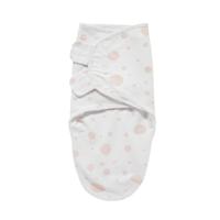 Meyco Swaddle inbakerdoek dots roze Maat