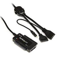 StarTech SATA naar USB-kabel - USB 3.0 naar SATA III harde schijf adapter USB 2.0 2.5 Inch/3.5 Inch SATA/IDE zwart