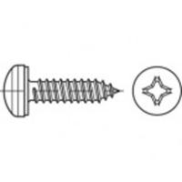 TOOLCRAFT TO-5380629 Plaatschroeven 19 mm Kruiskop Phillips 88981 RVS A2 1000 stuk(s)