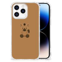 iPhone 14 Pro Stevig Bumper Hoesje Baby Hyena