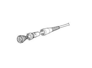 TE Connectivity 207489-1 Ronde connector kabeltule Serie (ronde connectoren): CPC 1 stuk(s)