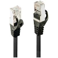 LINDY 48381 RJ45 Netwerkkabel, patchkabel CAT 5e F/UTP 1.00 m Zwart 1 stuk(s) - thumbnail