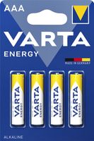 Batterij Varta energy 4xAAA