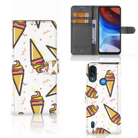 Motorola Moto E7i Power | E7 Power Book Cover Icecream