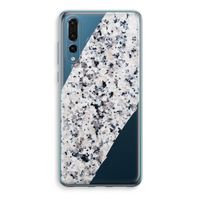 Gespikkelde marmer: Huawei P20 Pro Transparant Hoesje