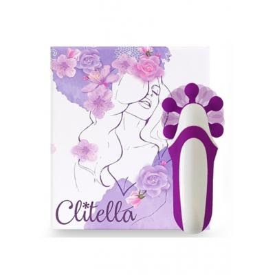 Feelztoys - Clitella Oral Clitoris Stimulator Paars Feelztoys - Clitella Oral Clitoris Stimulator Paars