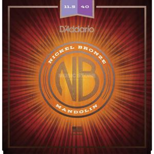 D&apos;Addario NBM11540 Nickel Bronze Custom Medium 11,5-40 snaren voor mandoline