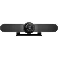 Logitech MeetUp 4K-webcam 3840 x 2160 Pixel Standvoet, Klemhouder