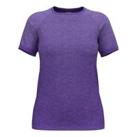Odlo Essential Naadloze Tee Loopkleding Loopkleding Loopshirt Afterparty Melange - Paars XL