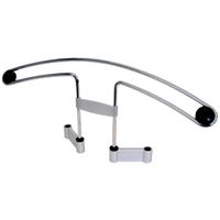 kledinghanger verchroomd staal 49 cm