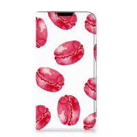 Apple iPhone 14 Plus Flip Style Cover Pink Macarons - thumbnail