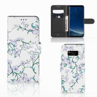 Samsung Galaxy S8 Uniek Hoesje Blossom White