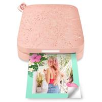 HP Sprocket Portable 2x3 inch Instant Photo Printer (Roze) Print foto's op Zink Sticky-Backed vanaf uw iOS & Android-apparaat