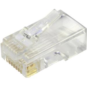 BEL Stewart Connectors 937-SP-3088 Modulaire stekker niet-afgeschermd voor platte kabels Stekker, recht Aantal polen: 8P8C Glas (helder) 1 stuk(s)