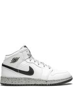 Jordan Kids baskets Air Jordan 1 Mid (GS) - Blanc