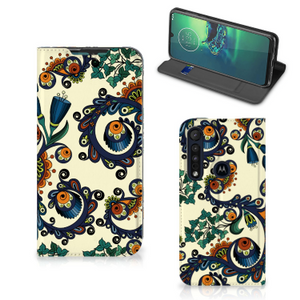 Telefoon Hoesje Motorola G8 Plus Barok Flower