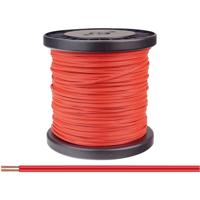 218-00-100 Draad 2 x 0.14 mm² Rood 100 m