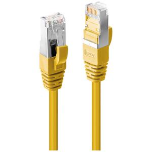 LINDY 47865 RJ45 Netwerkkabel, patchkabel CAT 6A S/FTP 3.00 m Geel 1 stuk(s)