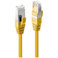 LINDY 47865 RJ45 Netwerkkabel, patchkabel CAT 6A S/FTP 3.00 m Geel 1 stuk(s) - thumbnail