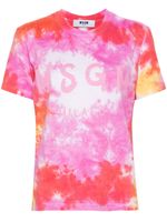 MSGM t-shirt à logo imprimé - Rose