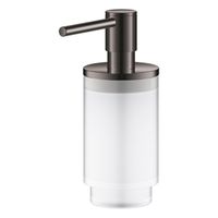 GROHE Selection zeepdispenser glas 130ml hard graphite 41028A00 - thumbnail