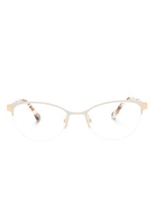 Etnia Barcelona lunettes de vue Margrethe à monture papillon - Blanc