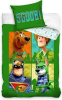 Nickelodeon Dekbedovertrek Scooby Doo 140 X 200 Cm Katoen Groen - thumbnail