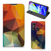 Motorola Moto G8 Power Stand Case Polygon Color - thumbnail