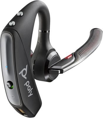 HP Poly Voyager 5200 In Ear headset Bluetooth Mono Zwart Headset, Mono, Oorbeugel