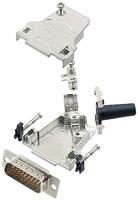 Encitech D45ZF15-HDP26-W-K 6355-8064-02 D-SUB Stiftleisten-Set 45° Polzahl: 26 Lötkelch 1 pc(s)