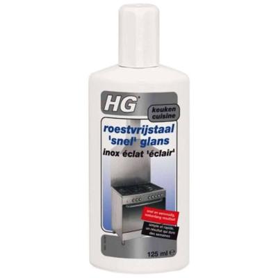 Hg Hg Roestvrij Staal Snel Glans - 125 Ml Hg Hg Roestvrij Staal Snel Glans - 125 Ml