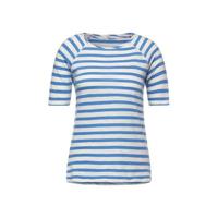 CECIL gestreept T-shirt blauw/wit