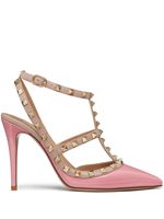 Valentino Garavani escarpins Rockstud à talon haut - Rose - thumbnail