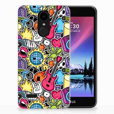 LG K4 (2017) Silicone Back Cover Punk Rock LG K4 (2017) Silicone Back Cover Punk Rock