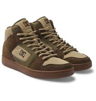 DC Shoes Manteca 4 Hi WR - high-top leren schoenen voor mannen, Dk Choc Military, 40 EU