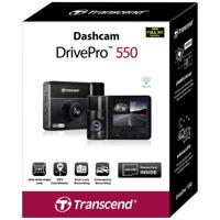 Transcend DrivePro 550B Dashcam met GPS Kijkhoek horizontaal (max.): 150 ° 12 V, 24 V WiFi, Accu, Cabinecamera - thumbnail