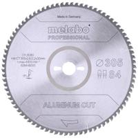 Metabo ALUMINIUM CUT PROFESSIONAL 628448000 Cirkelzaagblad 305 x 30 x 2.2 mm Aantal tanden: 84 1 stuk(s) - thumbnail