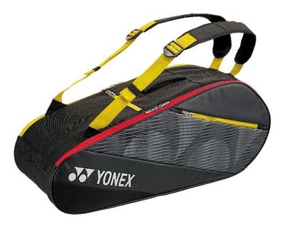 Yonex Active badmintontas zwart/geel Yonex Active badmintontas zwart/geel
