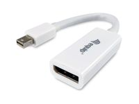 Equip 133440 video kabel adapter 0,15 m Mini DisplayPort DisplayPort Wit