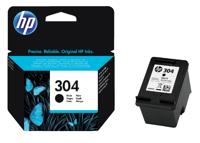 HP 304 - N9K06AE - Inktcartridge Zwart / Black