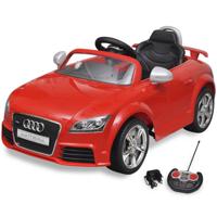 VidaXL Kinderauto elektrisch met afstandsbediening Audi TT RS rood